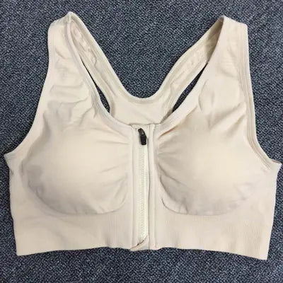 Plus Size Shockproof Seamless Sports Bra for Fitness