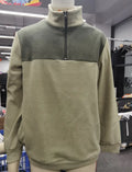 Men's Long Sleeve Zipper Stand-up Collar Sports Sweatshirt