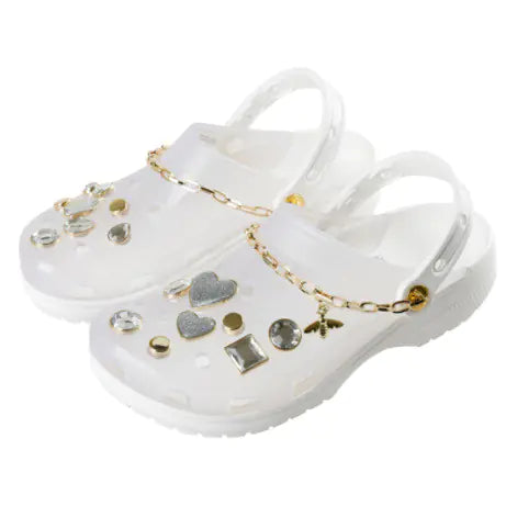 Sequined Women's Jelly Beach Sandals and Slippers