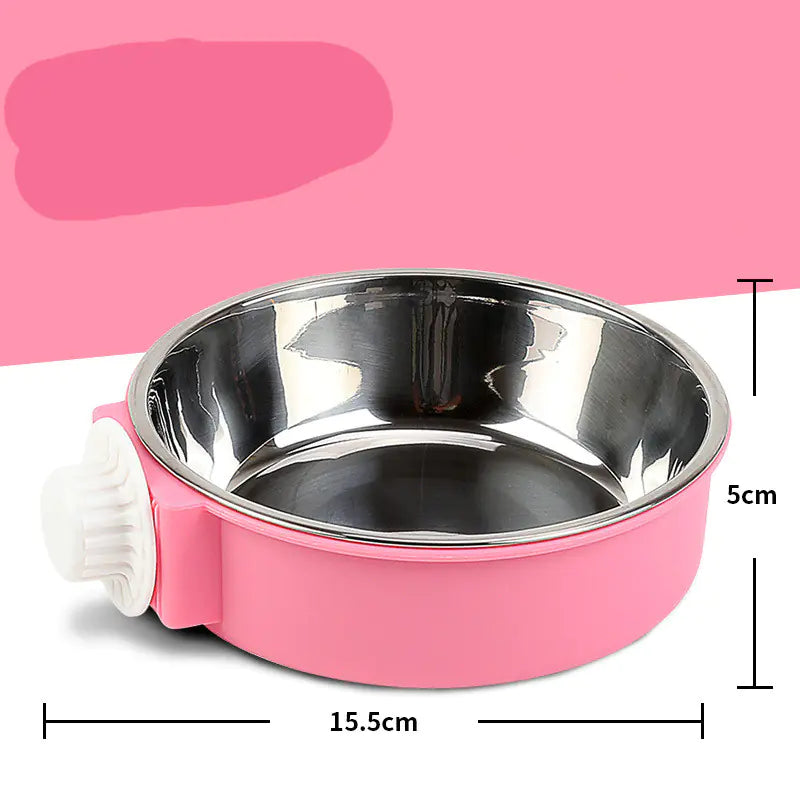 Hanging Anti-Tip Cat and Dog Food Bowl