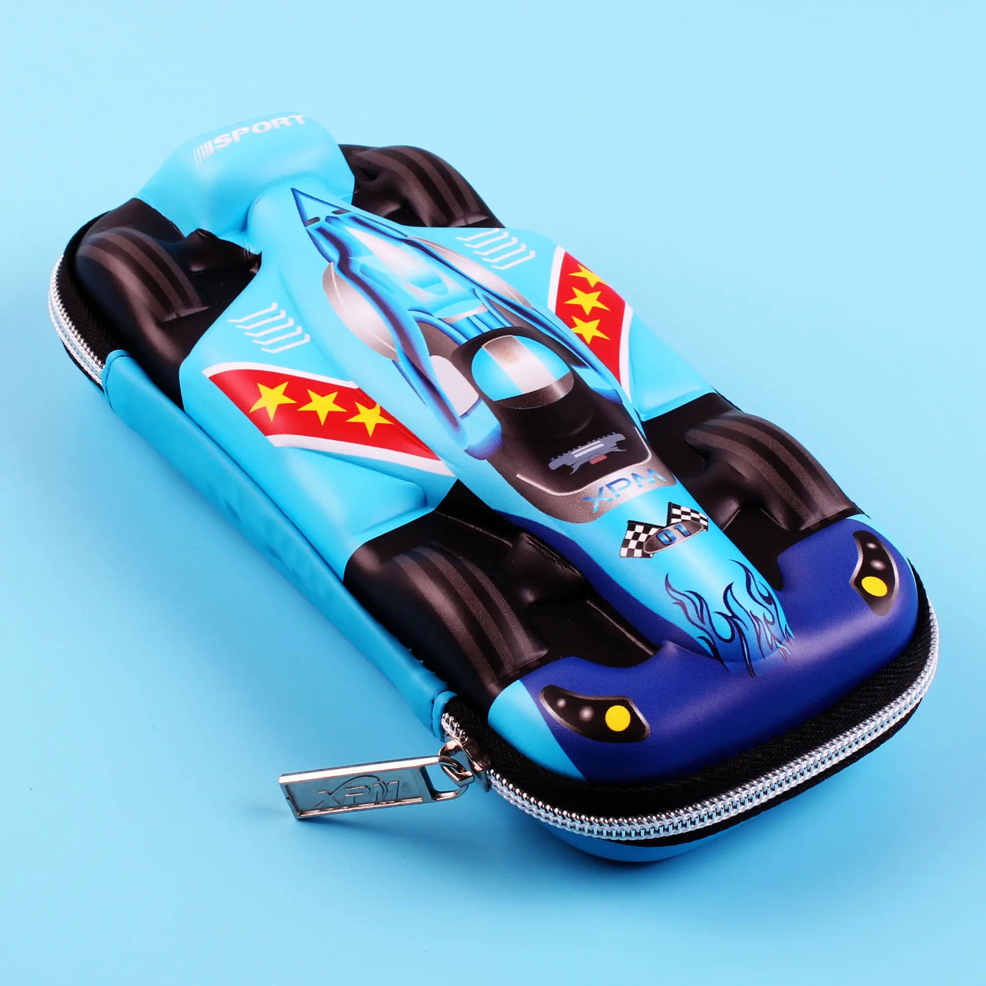 3D Car-Shaped Pencil Case for Kids - Creative Design