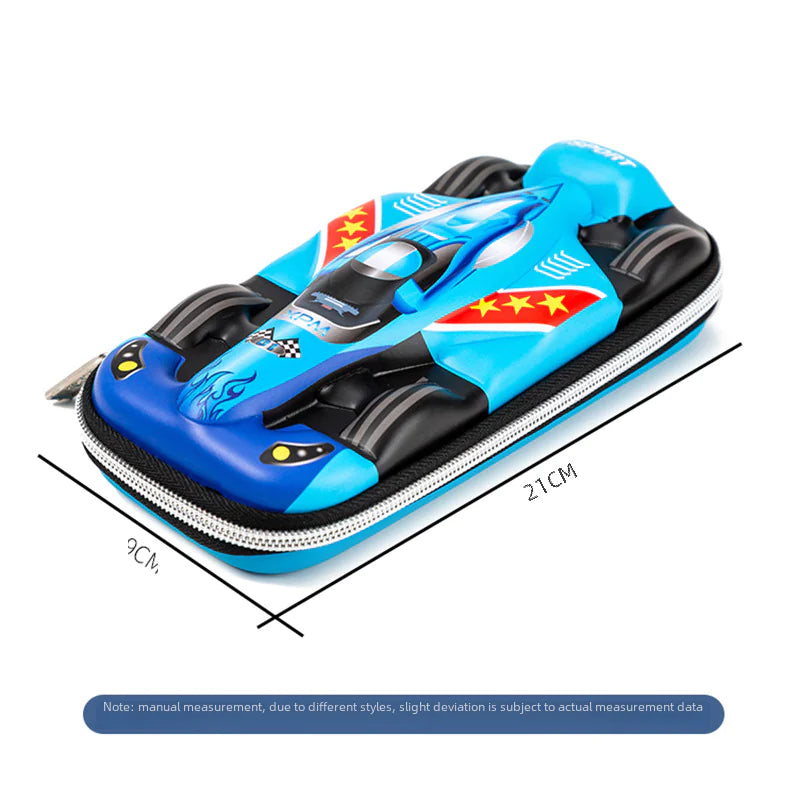3D Car-Shaped Pencil Case for Kids - Creative Design