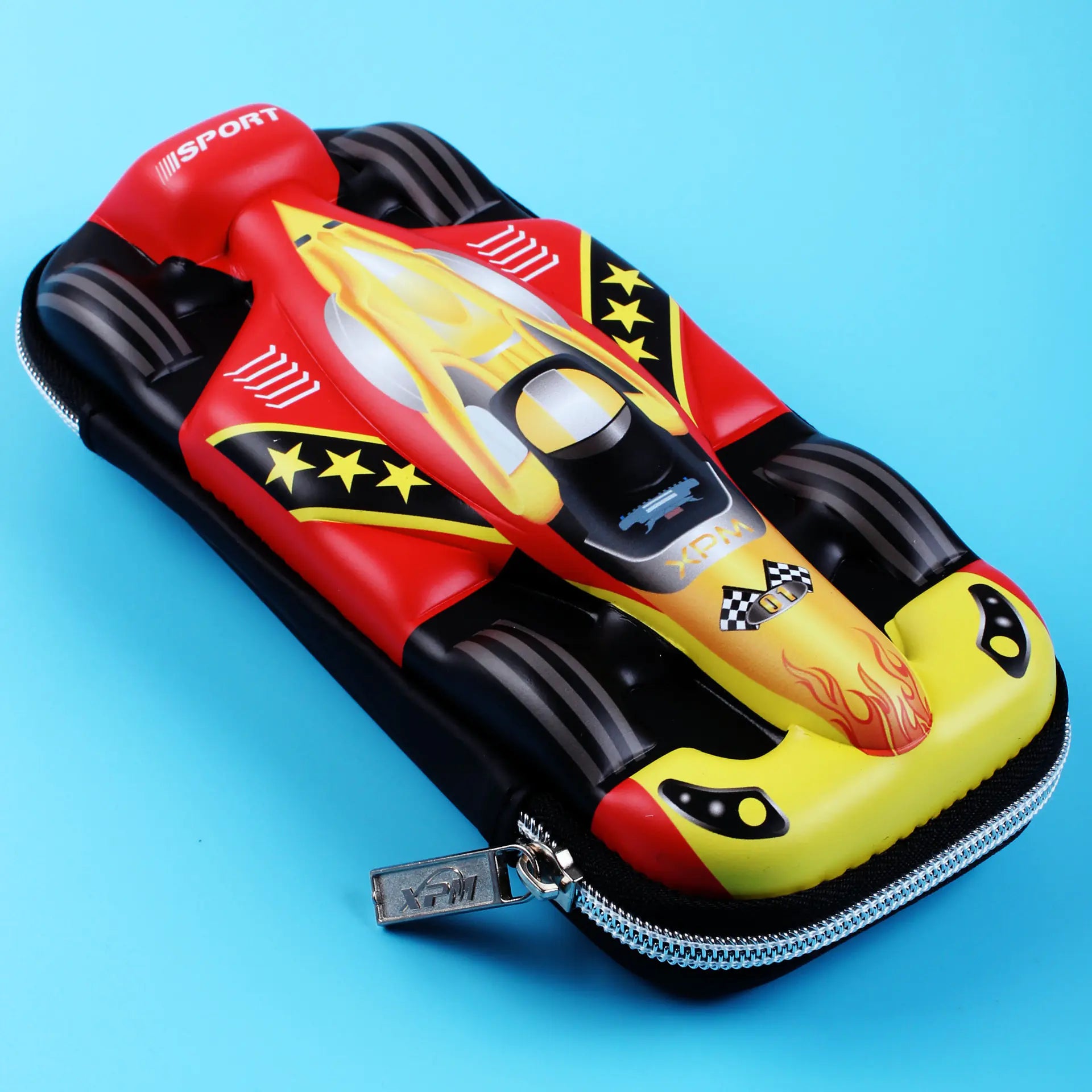 3D Car-Shaped Pencil Case for Kids - Creative Design