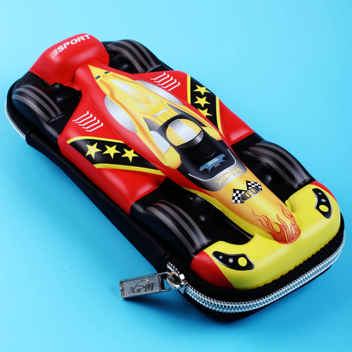 3D Car-Shaped Pencil Case for Kids - Creative Design