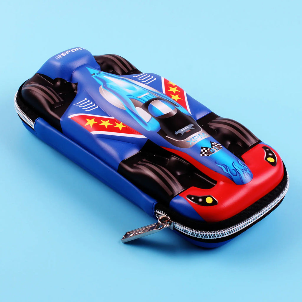 3D Car-Shaped Pencil Case for Kids - Creative Design