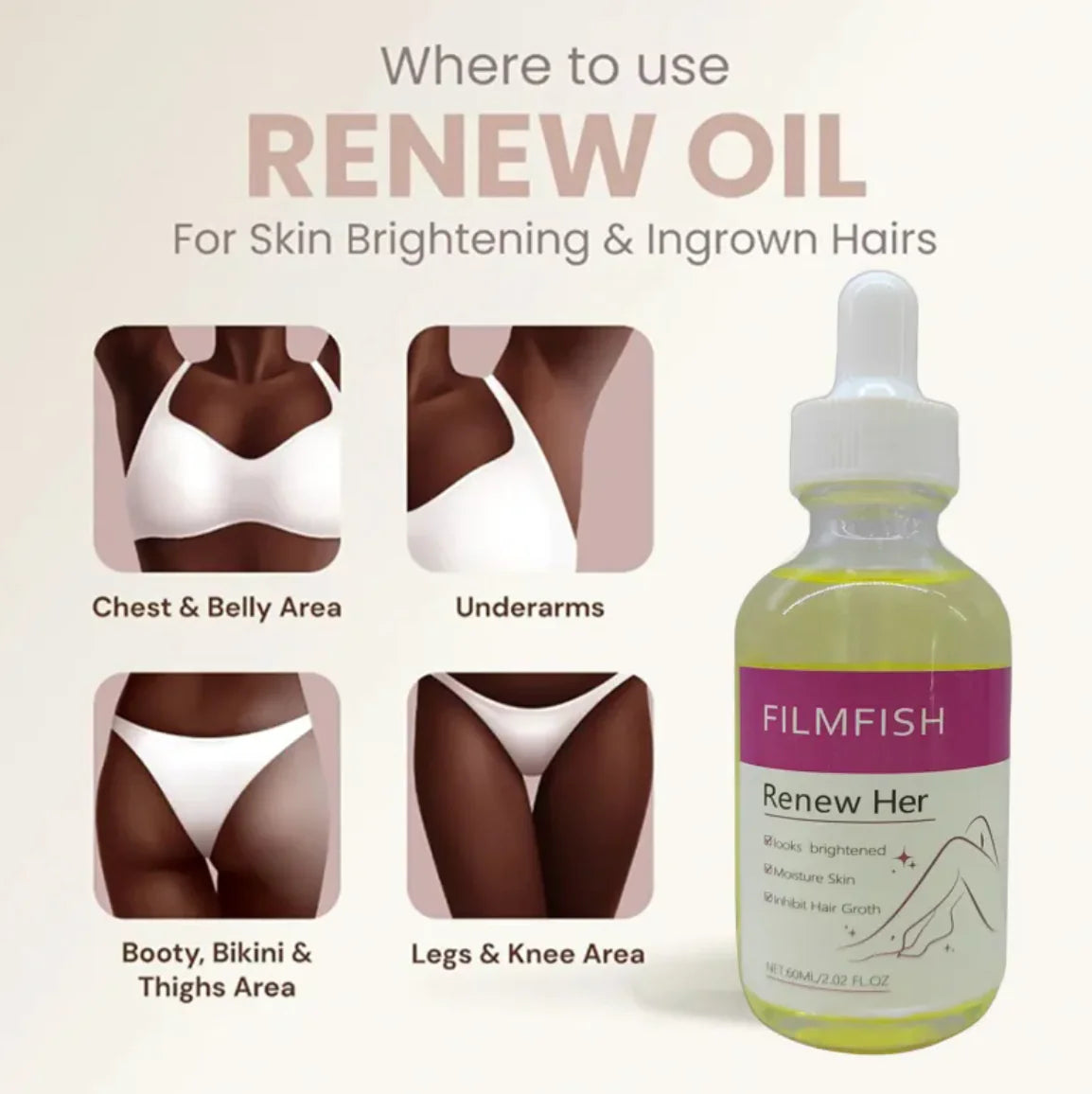 Brightening Underarm Blackening Essential Oil