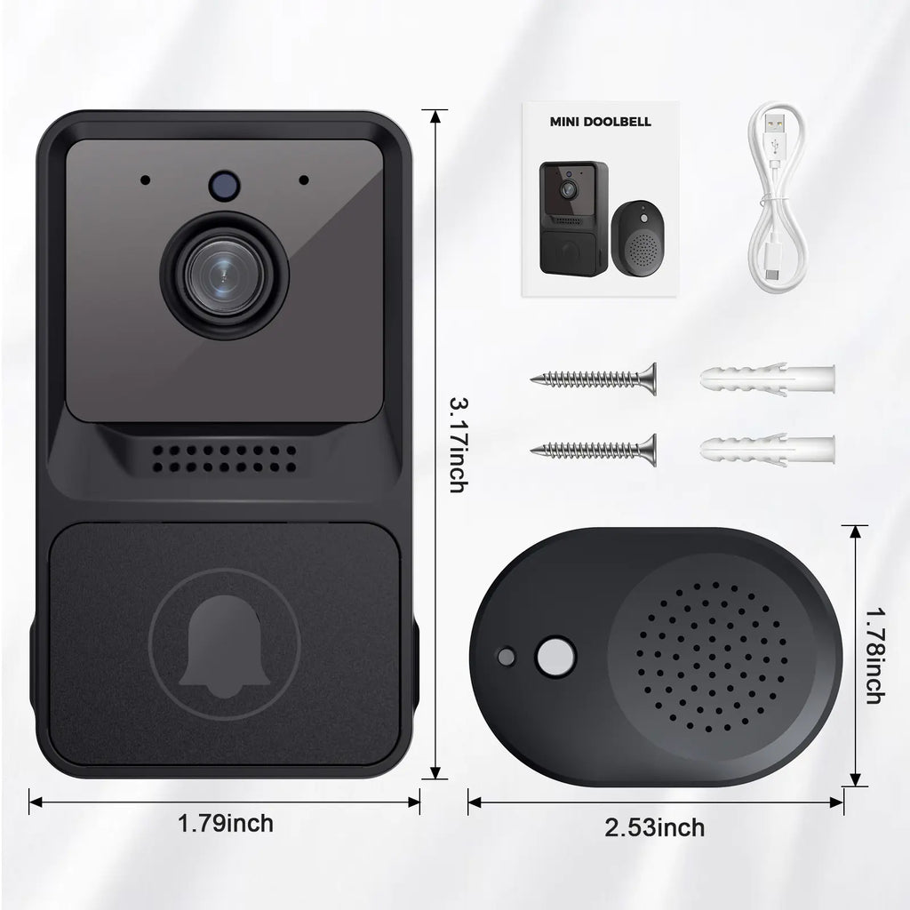 Low Power V5 Visual WiFi Doorbell with Night Vision