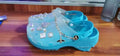 Sequined Women's Jelly Beach Sandals and Slippers